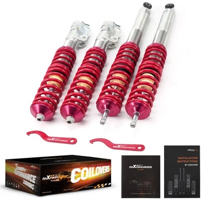 KIT Assetto Regolabile a Ghiera for VW Golf 2 3 III Jetta Mk2 Vento Corrado - Image 1 of 4