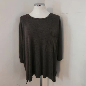 Top para mujer For The Republic verde oliva oscuro talla 2X - Imagen 1 de 4