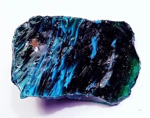 Piedra preciosa suelta certificada en bruto turquesa natural de 202,75+ quilates con regalo gratis - Imagen 1 de 7