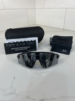 NEW Oakley Radar EV Path OO9208 Polished Black Frame Prizm SILVER - Image 1 of 4