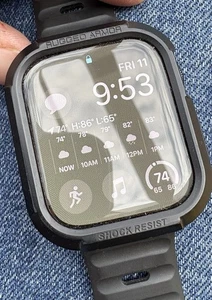 Apple Watch Series 9 45 mm GPS en aluminium - Photo 1 sur 4