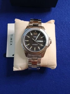 Timex Silver Mens Analogue Watch Trend Essex TW2W92700 - Picture 1 of 8