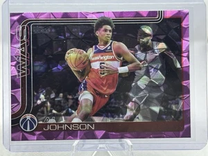 2025-26 Topps AJ Johnson #99 Pink Daimante Foil Exclusive Wizards SP  - Bild 1 von 9