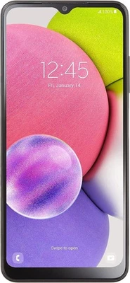 Tracfone Samsung Galaxy A03s, 32GB, Black - Prepaid Smartphone (Locked) - Image 1 of 4