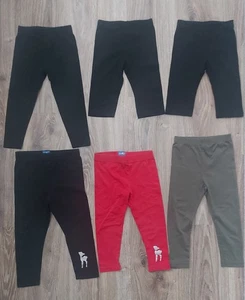 Kinder Leggings 6×Set, verschiedene längen und Farben in Größe 92 - Bild 1 von 4