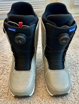 Botas de Snowboard Burton Photon Boa Moldeables al Calor Talla 9 Excelente Estado  Foto 1 de 4