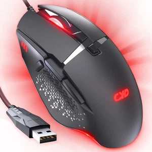 C309 Gaming Mouse Wired, LED Computer Mouse, 7200 DPI Sensor Optical Ergonomi... - Picture 1 of 8