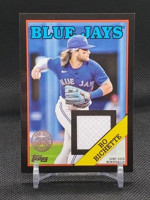2023 Topps Series 1 Bo Bichette Relic 189/199 #88R-BB1 - Image 1 of 2