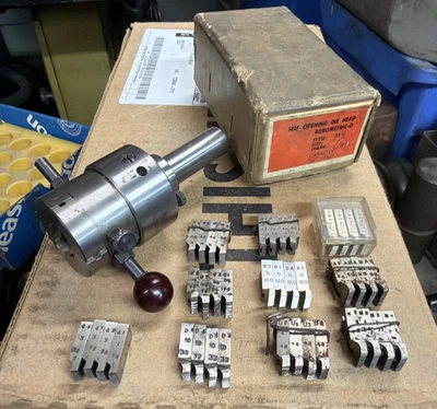 "Cabezal de troquel roscado geométrico Rubométrico 0 DS 5/16 con vástago recto de 5/8""" Foto 1 de 4