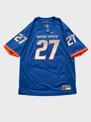 Boise State Broncos Jay Ajayi #27 blue NCAA Nike football jersey Youth Large - Image 1 of 4