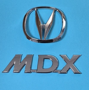 01 02 03 04 05 06 Acura MDX Rear Trunk Hatch Liftgate Emblem Badge Logo Set - Bild 1 von 4