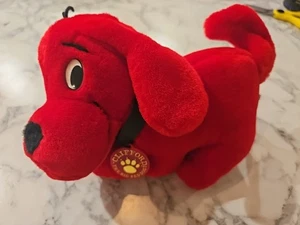 Vintage 1997 Clifford The Big Red Dog 9” Scholastic Side Kicks Stuffed Plush - Picture 1 of 8