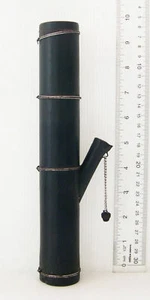 Yao Hill Tribe Bamboo Smoking Pipe Handmade - Picture 1 of 3