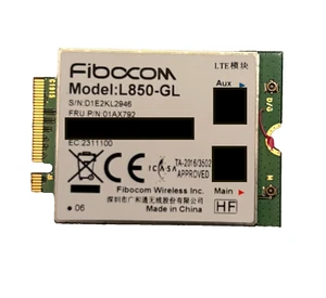 Carte Fibocom L850-GL M.2 4g LTE Sans Fil Thinkpad - Lenovo X380 - Afbeelding 1 van 2
