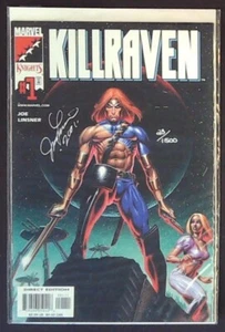 Marvel Knights Comics KILLRAVEN (2001) #1 DF SIGNED Linsner 1,500 COA - Sealed - Imagen 1 de 2