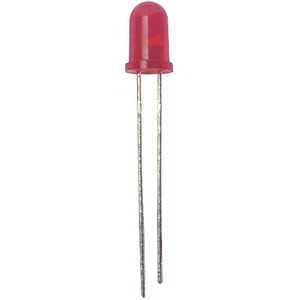 LED ROJO * DIFUSO DE 3 MM * Estado de alimentación * Recorte - Imagen 1 de 1