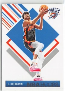 2024-25 Panini NBA Hoops Chet Holmgren Base Oklahoma City Thunder #289 - Imagen 1 de 2