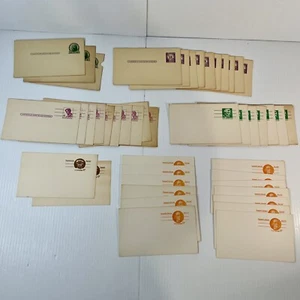 Undivided Back Postcard LOT 45 Antique Cards from 1 -8 cents USA Unused - Picture 1 of 21