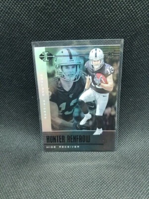 2019 Panini Illusions Football Hunter Renfrow Rookie Raiders (B) - Image 1 of 2
