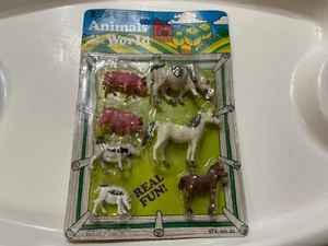 Vintage Ertl Kunststoff Tiere der Welt Lager Nr. 53 Neu im Paket - Bild 1 von 3