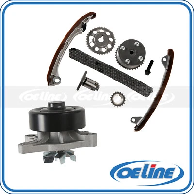 Kit de piñón de engranaje VVT de cadena de distribución bomba de agua para Pontiac Vibe 2003-2005 1,8 L L L4 Foto 1 de 4