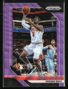 Bobby Portis 2018 Panini Prizm Purple Wave #140  Basketball Card