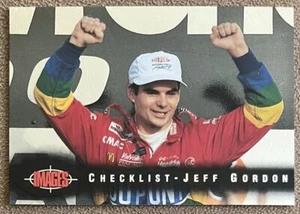 1995 Finish Line Images Jeff Gordon Checklist #100 NASCAR Racing - Picture 1 of 2