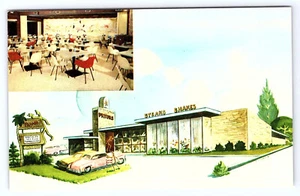 Pryor's Drive-In Restaurant Louisville Kentucky Postkarte A874 - Bild 1 von 2