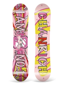 KIDS' CHANRICH "SKI GIRL" BEGINNER SNOWBOARD - 110CM/43" LONG - Foto 1 di 3