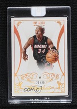 2013-14 Panini Flawless /20 Ray Allen #54 HOF