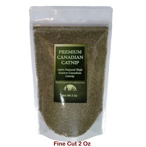 (2 Oz to 3 Lbs) FINE CUT Premium Canadian Catnip, Interactive Cat-Nip Play Treat - Picture 1 of 8