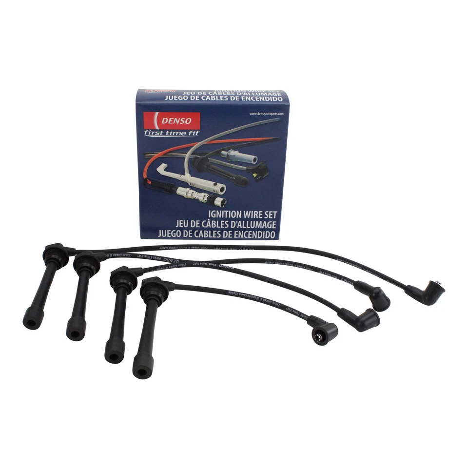 Denso 671-4239 Spark Plug Wire Set for Hyundai Elantra Tucson Kia Soul Spectra - Image 1 of 4