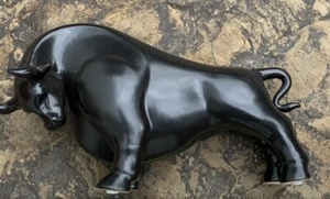 Ceramic Charging Bull From Spain. Used - Picture 1 of 9
