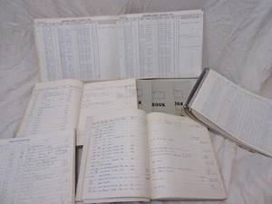 14 HAM RADIO STATION LOG BOOKS FROM 1970-90'S G2CAT, G2HLU, G6NA S7 - Zdjęcie 1 z 3