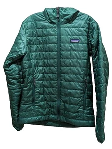  Chaqueta con Capucha PATAGONIA Nano Puff Para Hombre Pequeña Verde Conífera SP24 2024 NUEVA CON ETIQUETAS $289 - Imagen 1 de 8