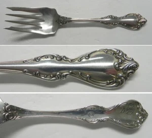 Towle DEBUSSY 1959 Sterling Silver 8-3/8" Cold Meat Fork, No Mono - Picture 1 of 1