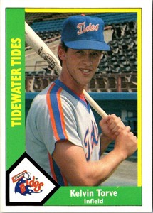 1990 CMC Tidewater Tides Kelvin Torve #22 Tidewater Tides