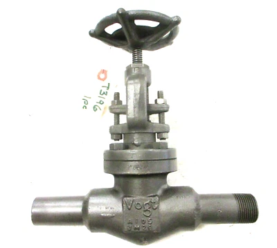 FLOWSERVE VOGT SW12141-MODIFIED 1" Class 800 Forged Steel Globe Valve NPT X PE - Image 1 of 4