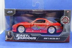 Jada Fast and Furious Dom's Mazda RX7 1:32 Diecast New in Box - Picture 1 of 6