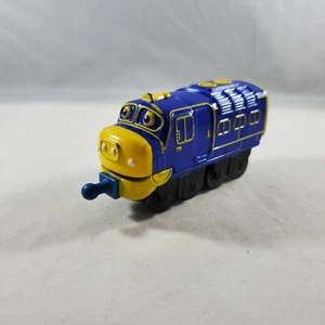 Brewster Chuggington Diecast Toy Train Ludorum Learning Curve 2010 Blue Yellow - Picture 1 of 16