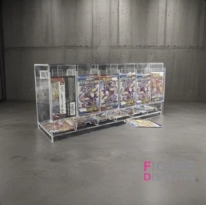 6-Slot Stackable Booster Pack Dispenser - Premium Acrylic Holds 300+ Packs π¬π§ - Picture 1 of 6
