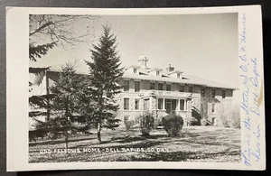 Odd Fellows Home Dell Rapids South Dakota RPPC 1962  - Picture 1 of 2