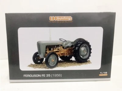 1:16 UH Ferguson FE35(1956) Tractor Contruction Machine Equipment Diecast Model - Image 1 of 4