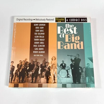 The Best Of Big Band Volume 1 2 3 4 CD Set New Sealed - Image 1 of 2