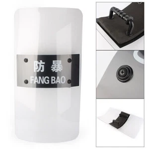 500x900x3mm Anti-Riot Shield Polycarbonate Safety Device Fit Police Tactical - Picture 1 of 12