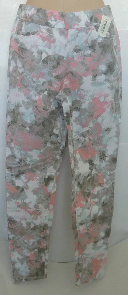 Womens AEROPOSTALE Bethany Mota Floral High-Waisted Jeggings NWT #1380 - Image 1 of 4