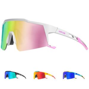 Polarisierte Sonnenbrille Kinder Fahrradbrille UV400 Brille für Jugendliche Jugendliche 8-15
