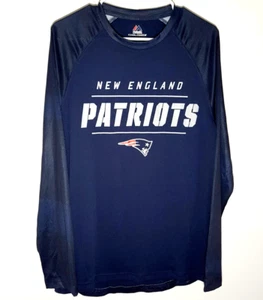 New England Patriots Hemd von Majestic | Langarm Polyester | Herren Medium - Bild 1 von 7