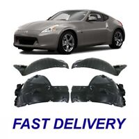for 2009 2016 Nissan 370Z RH Right Passenger Fender Liner Coupe/Convetible Rear