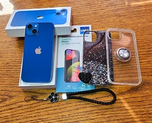 iphone 13 Apple Nagel NEU!!  mit 2 Handyhüllen  256 GB und Schutzglas - Bild 1 von 3